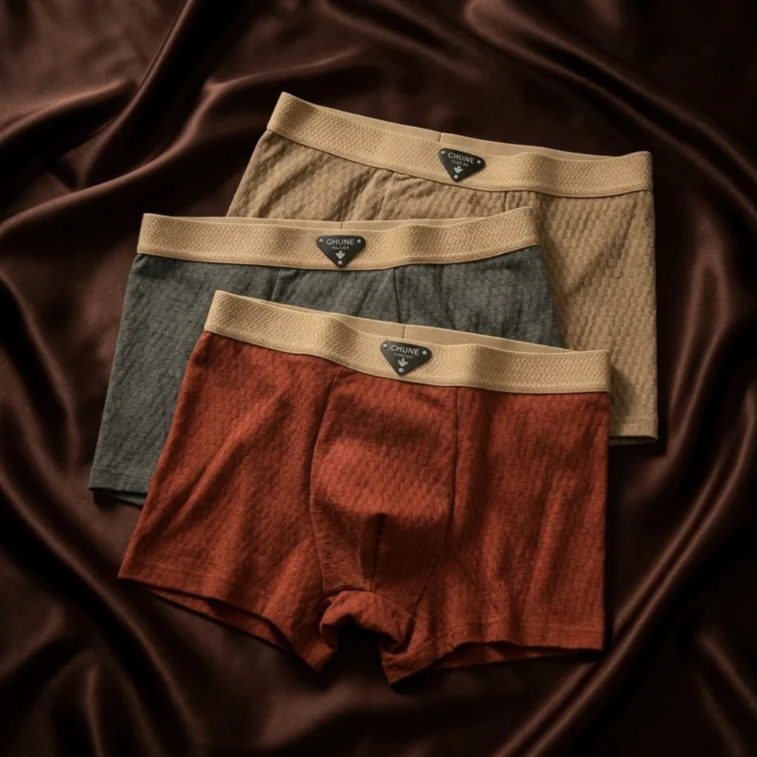 Tatum Organic Cotton Boxer Briefs Lion Style