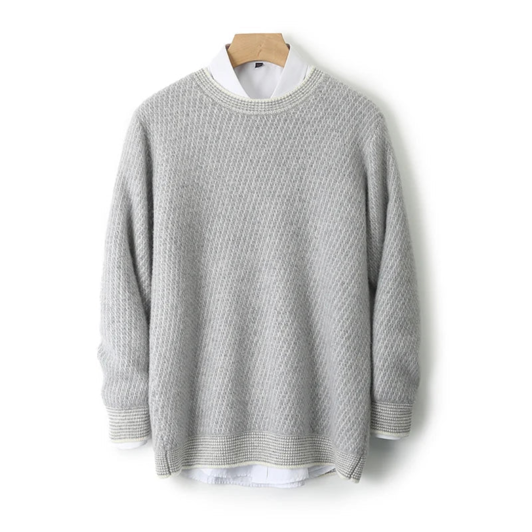 LS | Men Knit Cashmere Sweater
