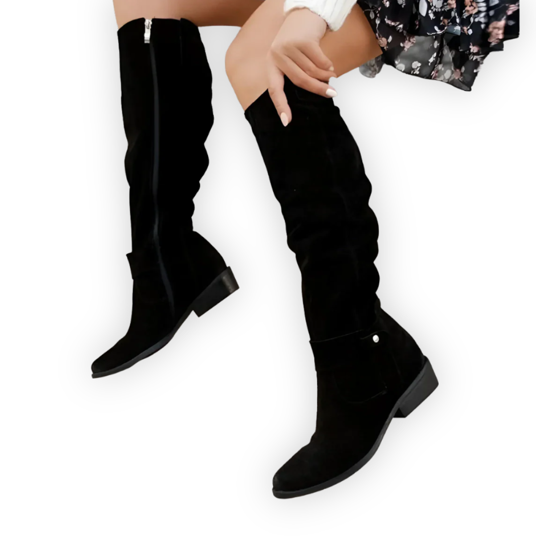 LS | Women Casual Leather Boots