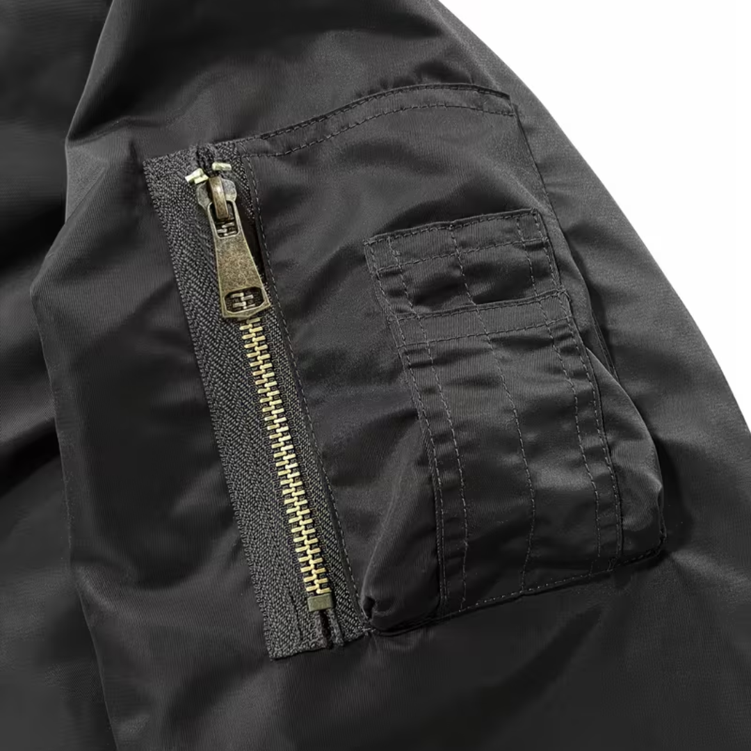 LS | Scott Aviator Bomber Jacket Lion Style