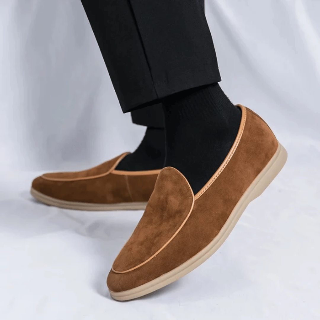 Lorenzo Giorgio Suede Loafers