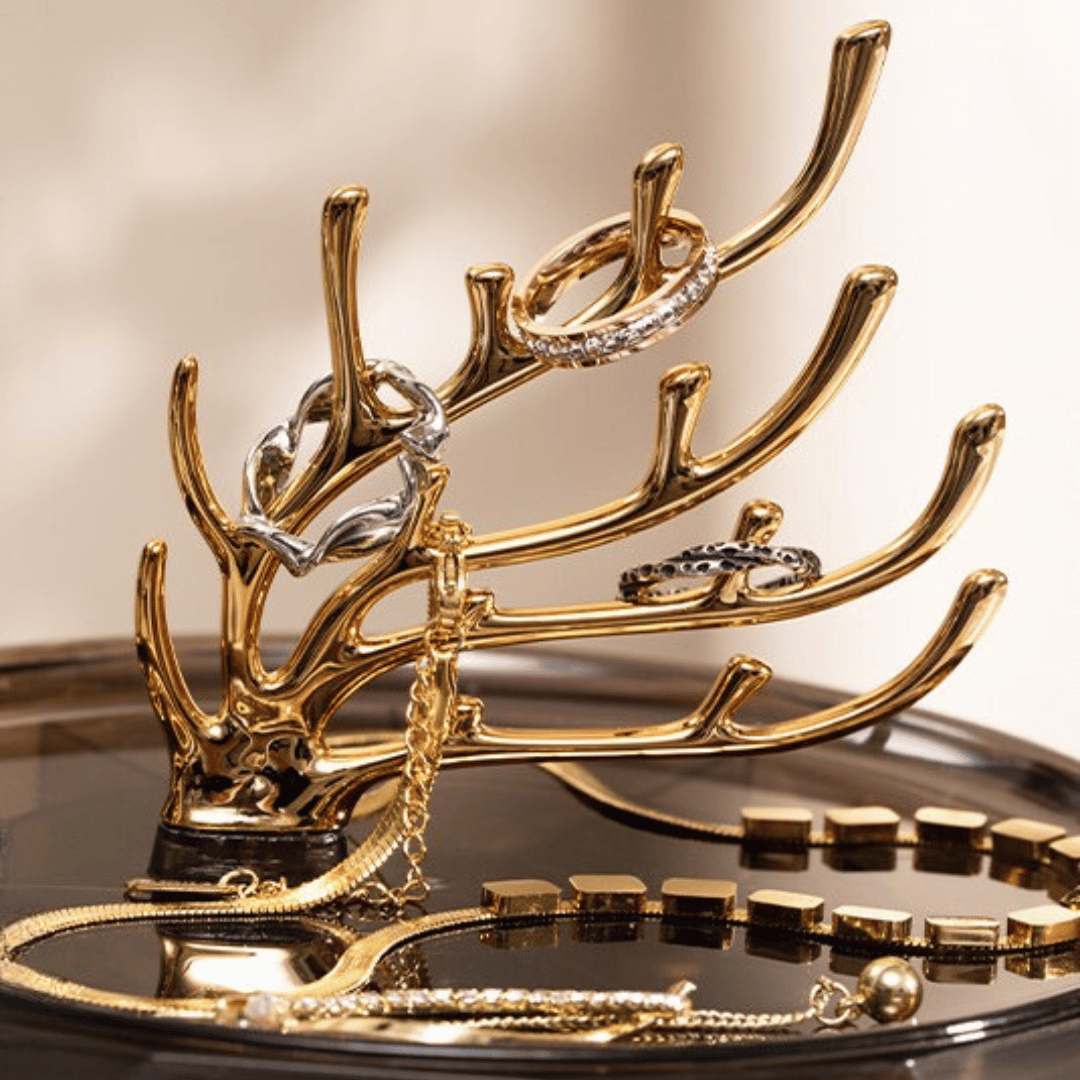 SwanElegance™  - 360° Rotating Jewelry Organizer