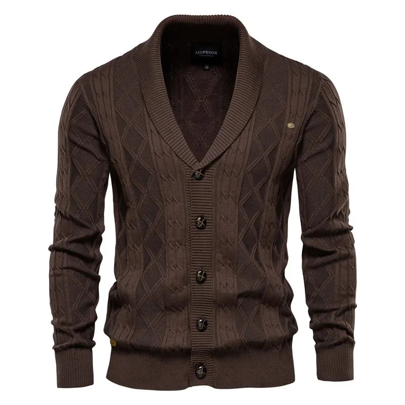 Ethan Classic Knit Cardigan