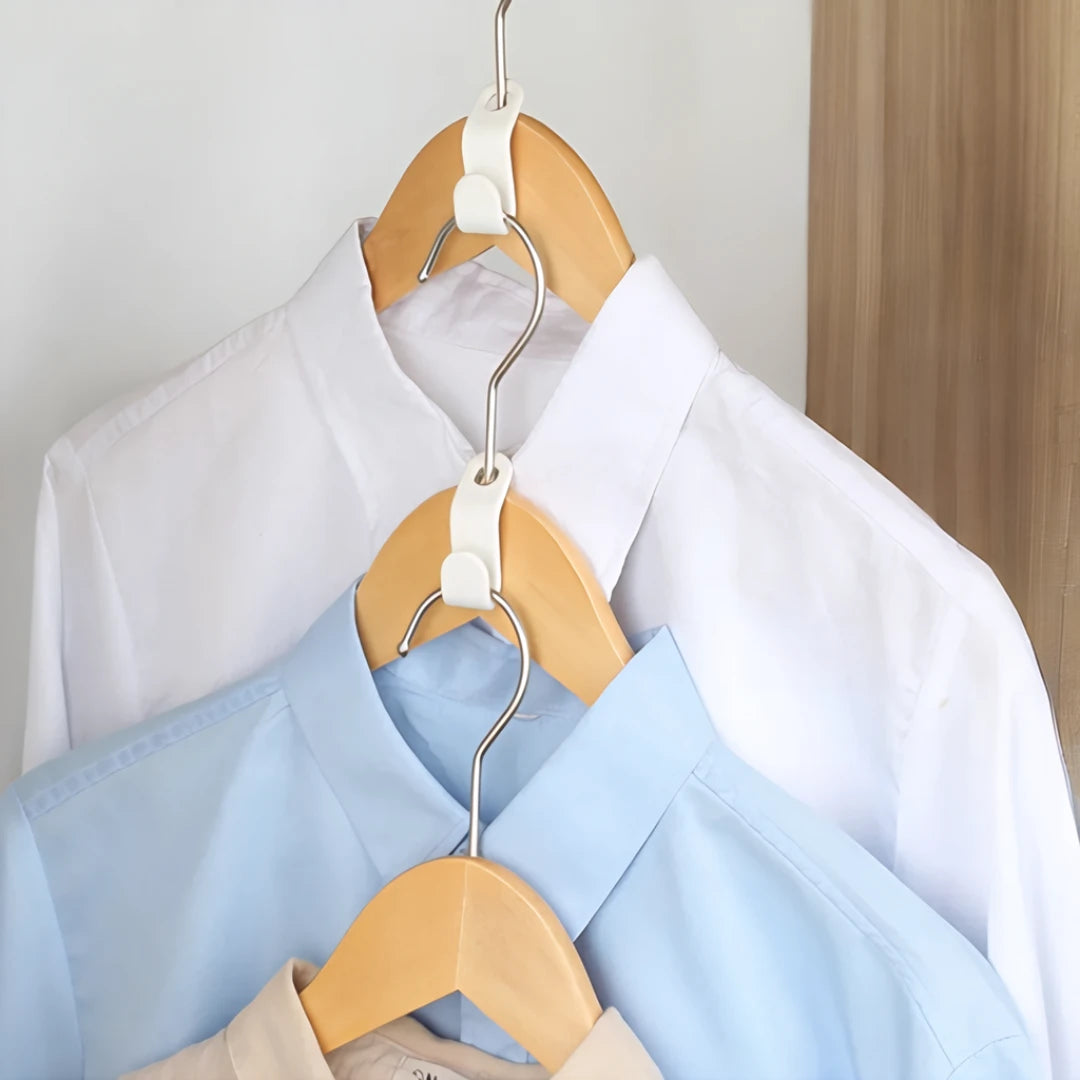 LS | Closet Hanger Connector Hooks (10 Pieces) Lion Style