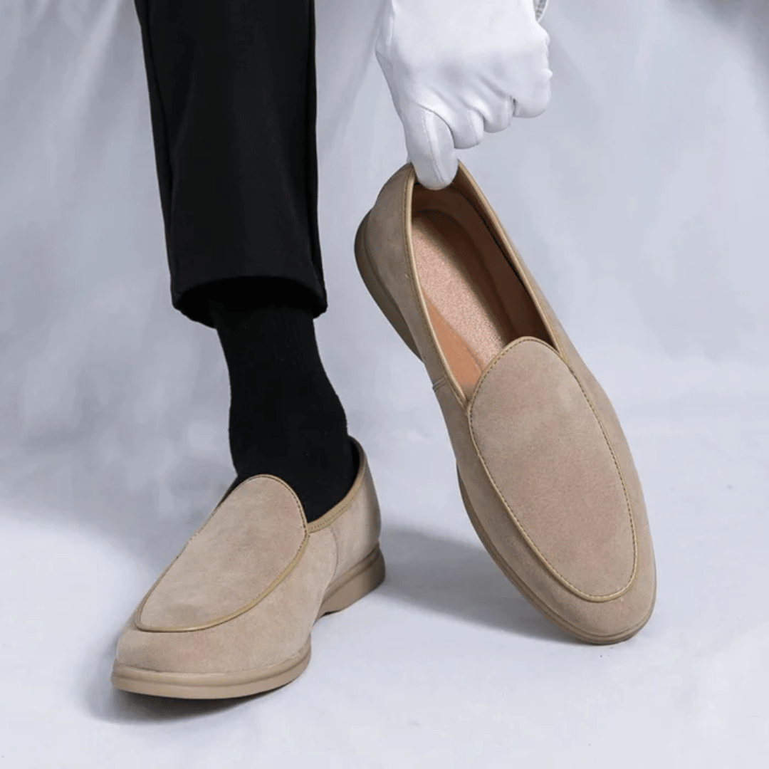 Lorenzo Giorgio Suede Loafers