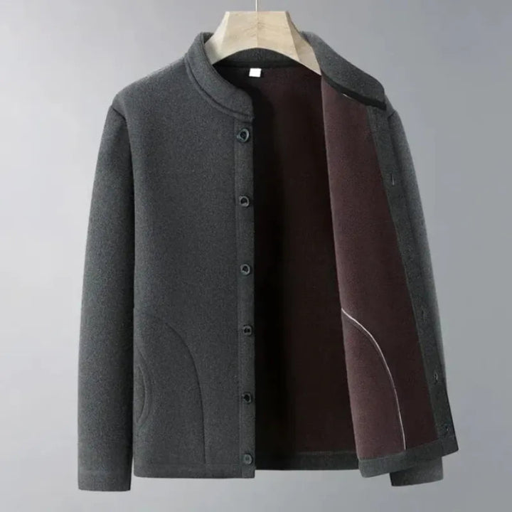 Aaron Mandarin Collar Jacket