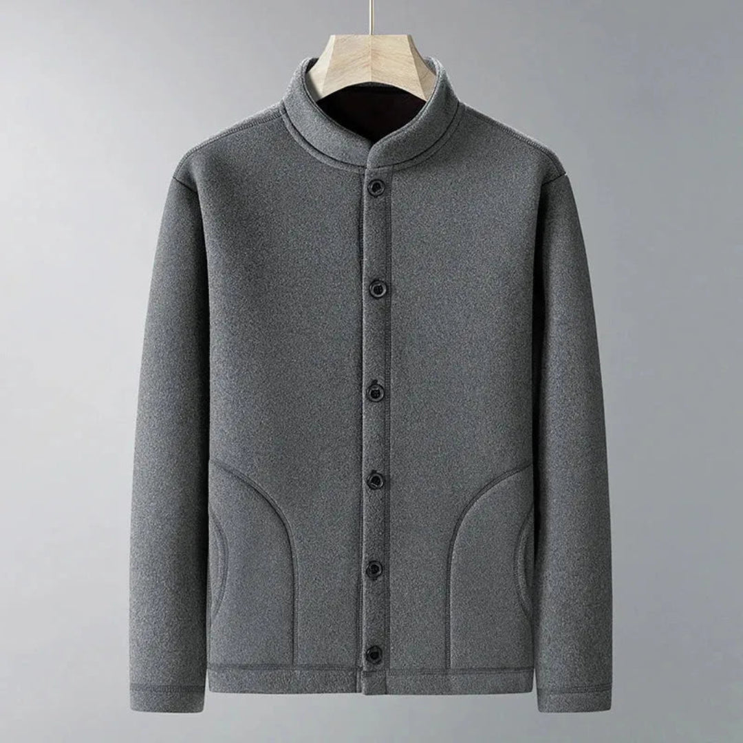 Aaron Mandarin Collar Jacket