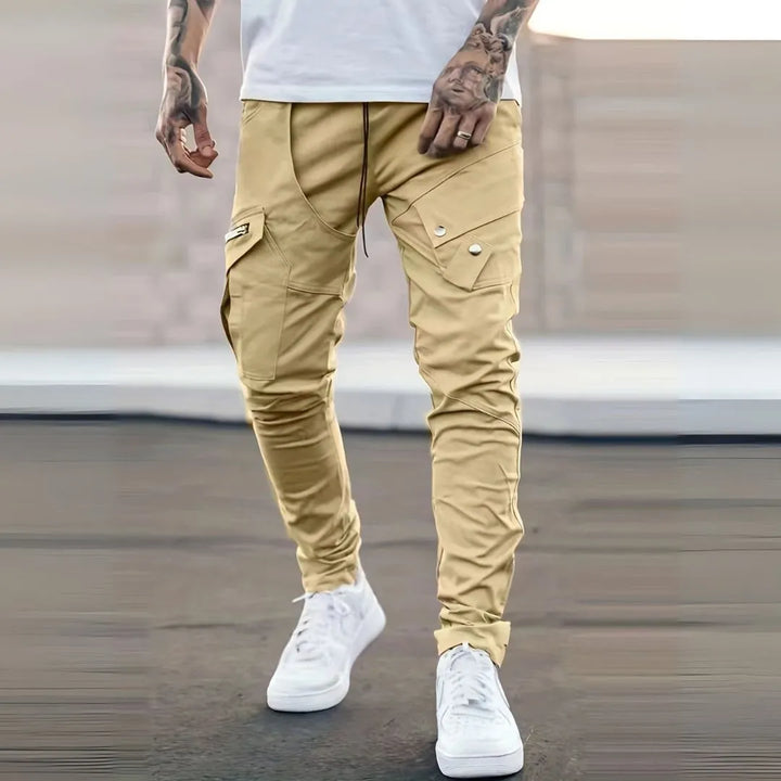 Aaron Tactical Zipper Cargo Pants