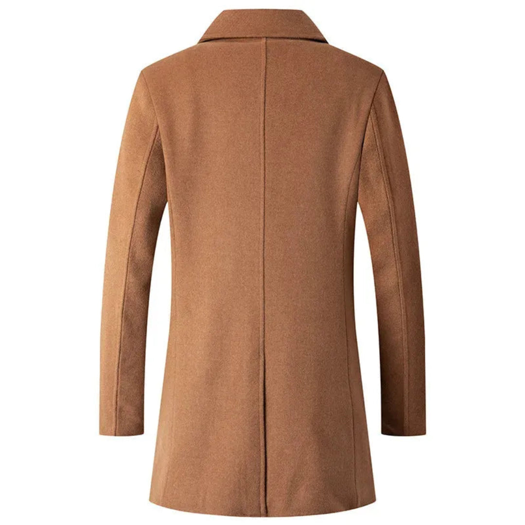 Alden Classic Double-Breasted Overcoat