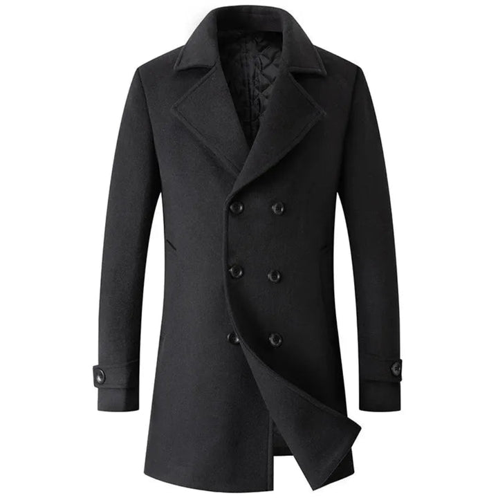 Alden Classic Double-Breasted Overcoat
