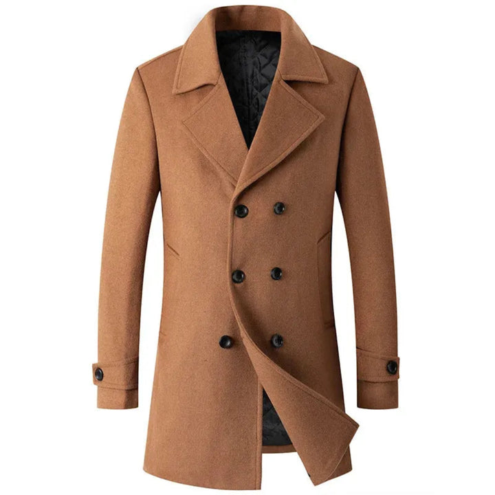 Alden Classic Double-Breasted Overcoat
