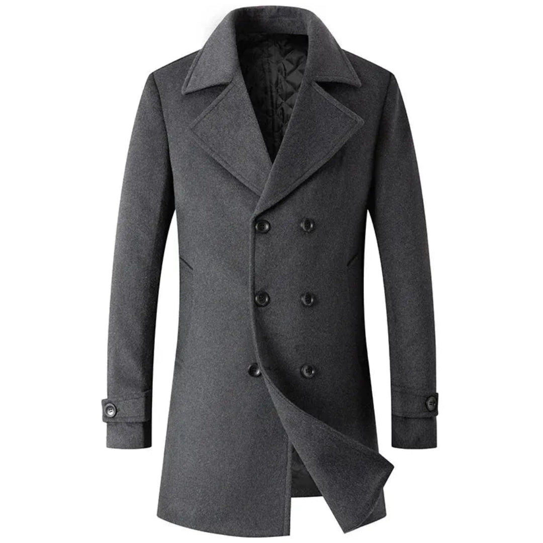 Alden Classic Double-Breasted Overcoat