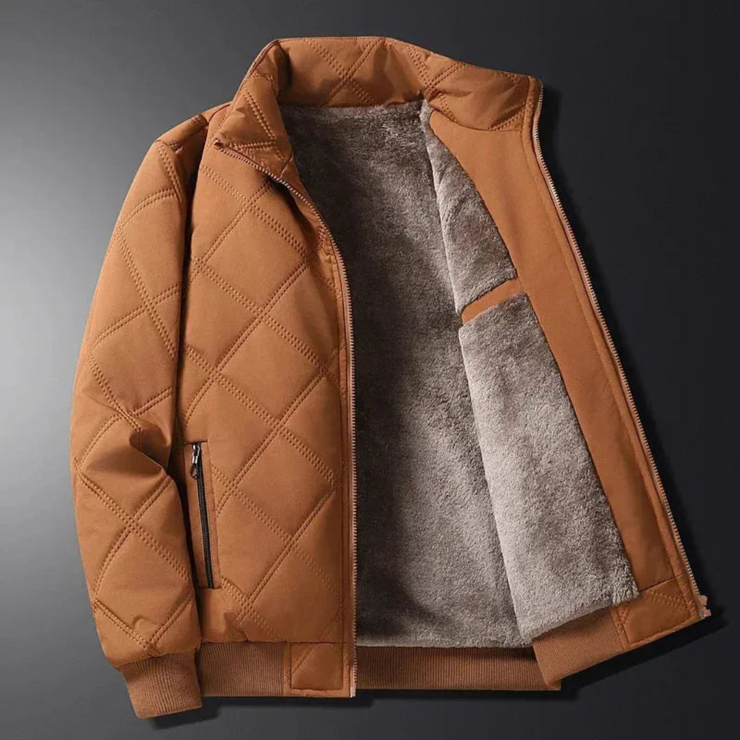 Amber Fleece-Lined Quilted Jacket