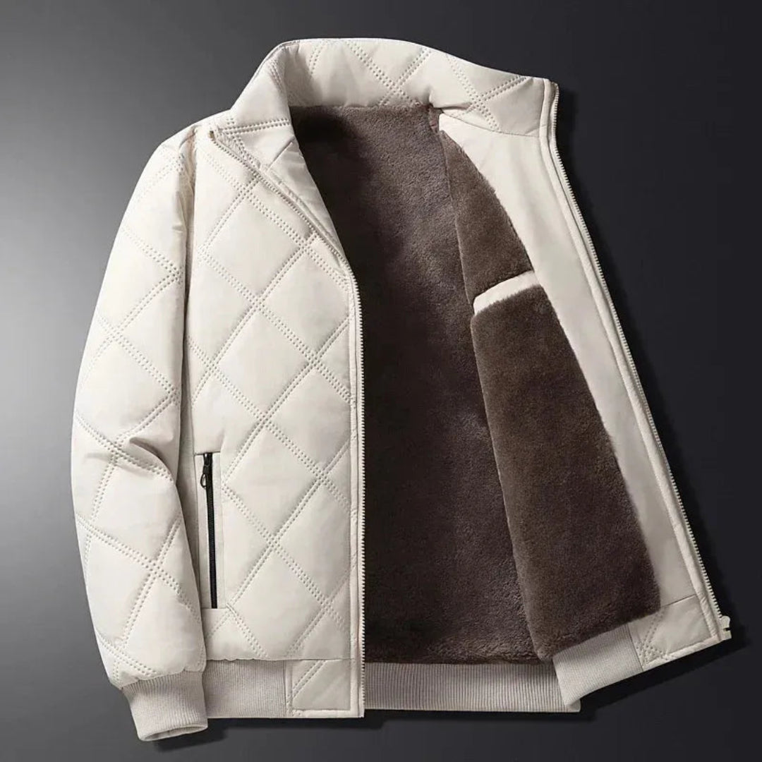 Amber Fleece-Lined Quilted Jacket