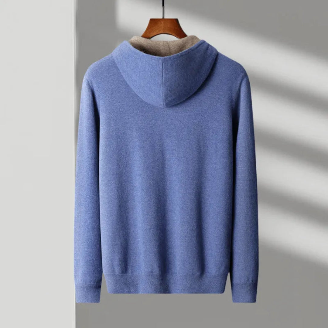 Andrei Cashmere Zip Hoodie