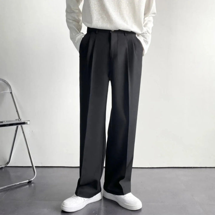 LS | Andrew Wide-Leg Tailored Pants