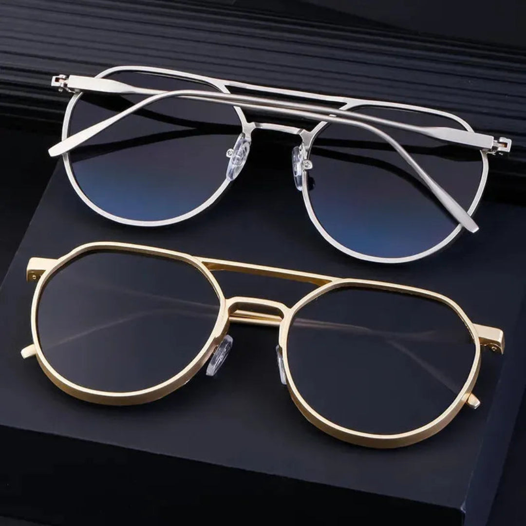 Apollo Sleek Metal Frame Sunglasses