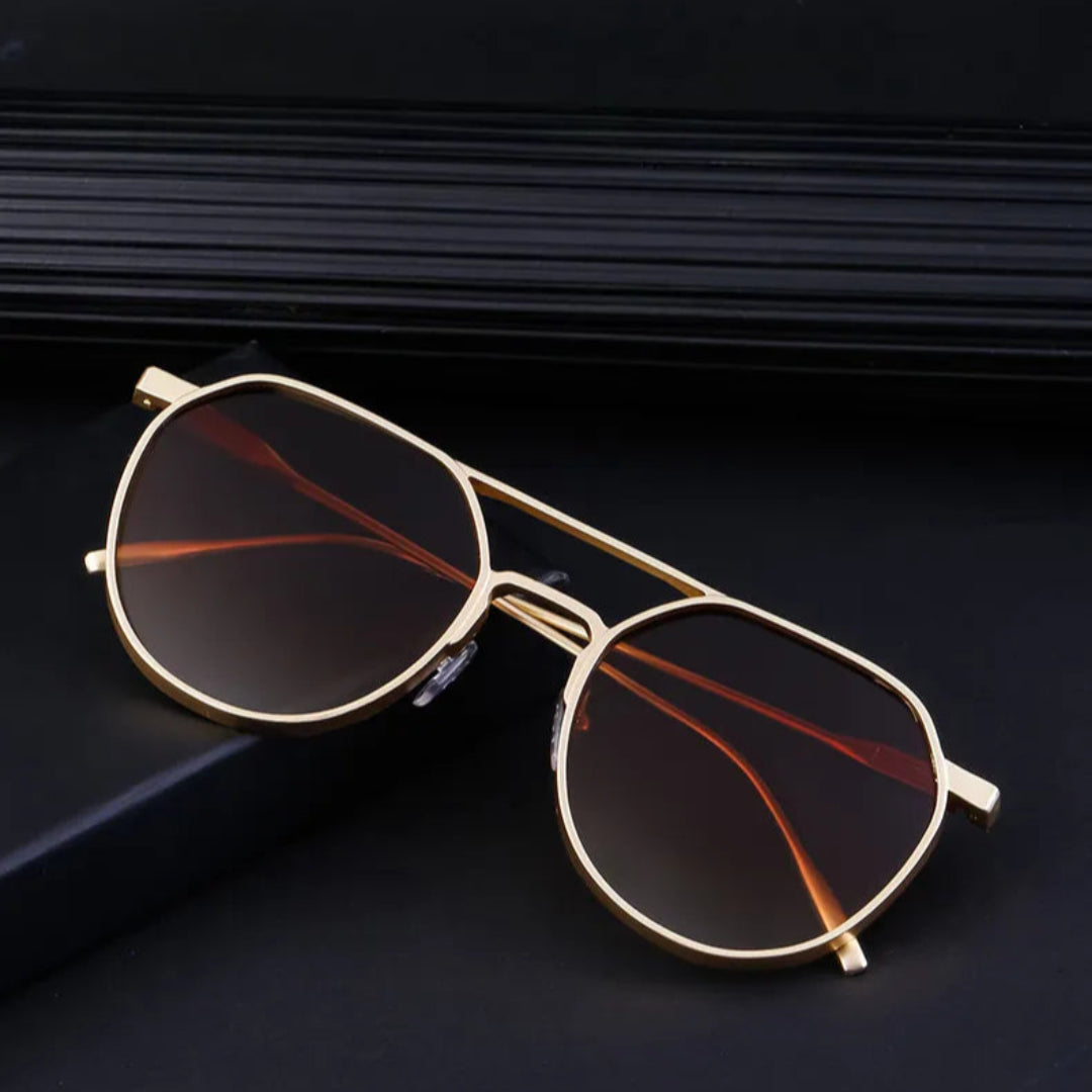 Apollo Sleek Metal Frame Sunglasses