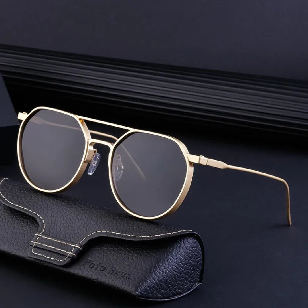 Apollo Sleek Metal Frame Sunglasses