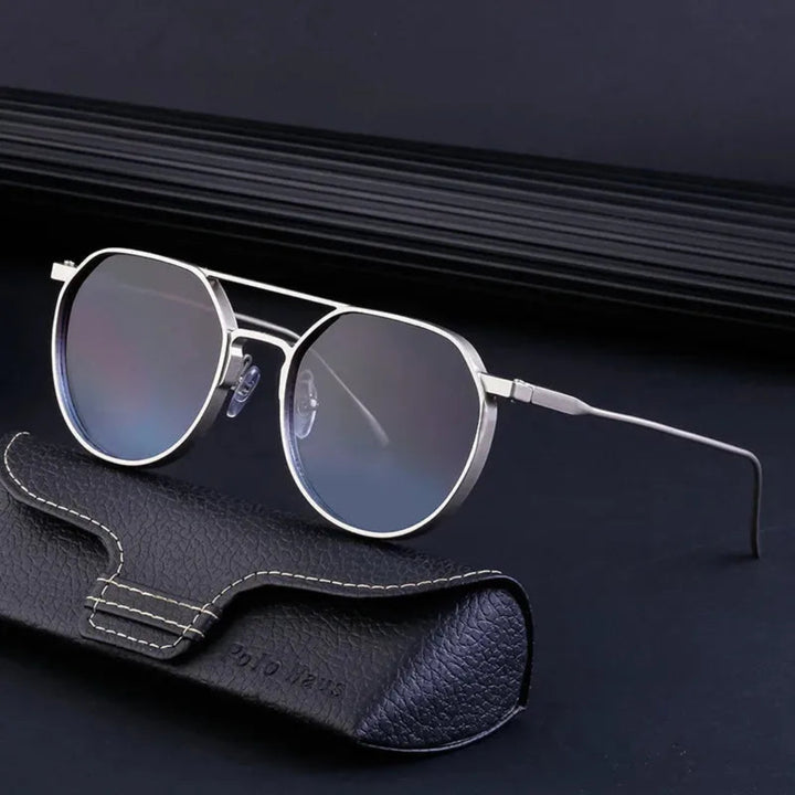 Apollo Sleek Metal Frame Sunglasses