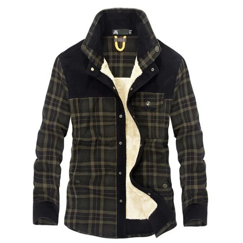 Lucas Fleece-Lined Plaid Jacket