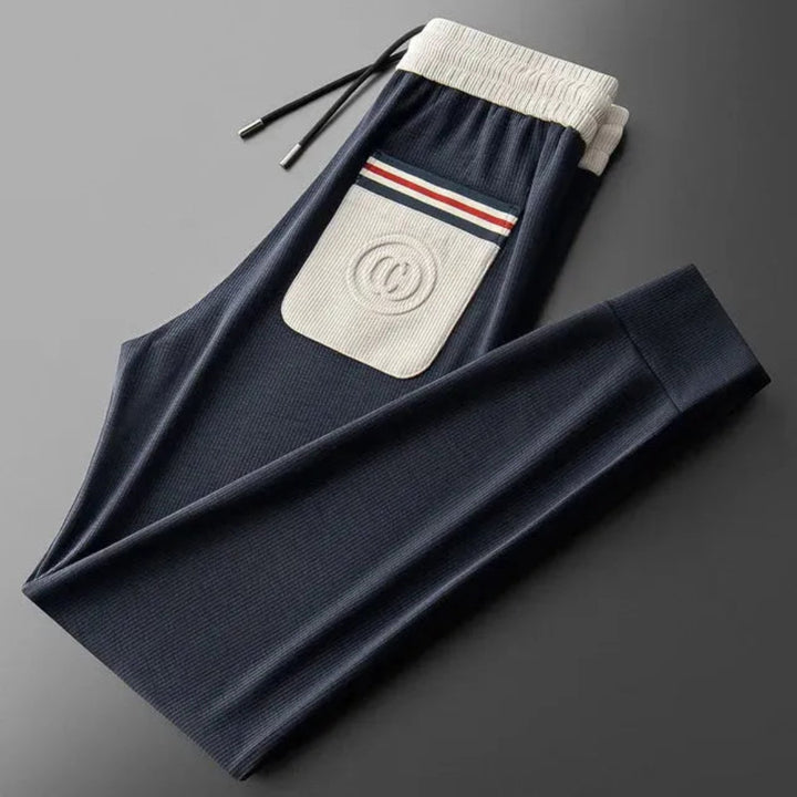Arthur Contrast Pocket Ribbed Joggers