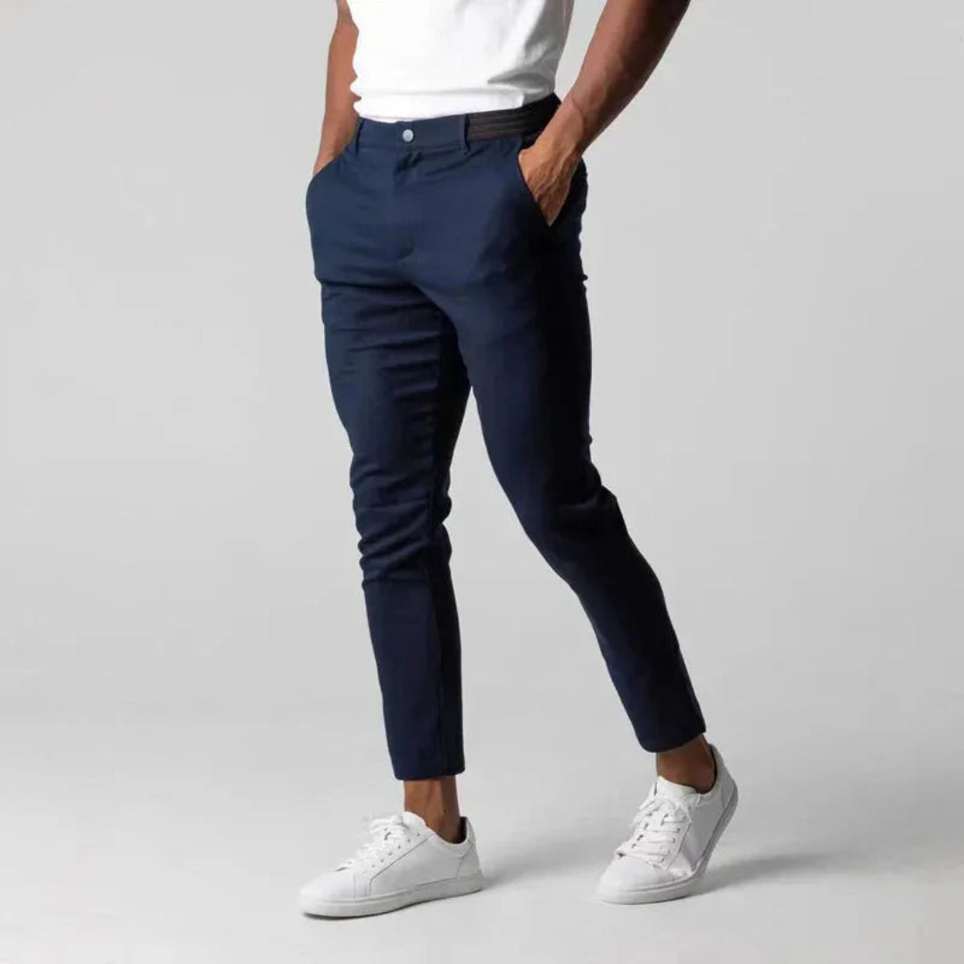 Atlas Slim-Fit Ankle-Length Pants