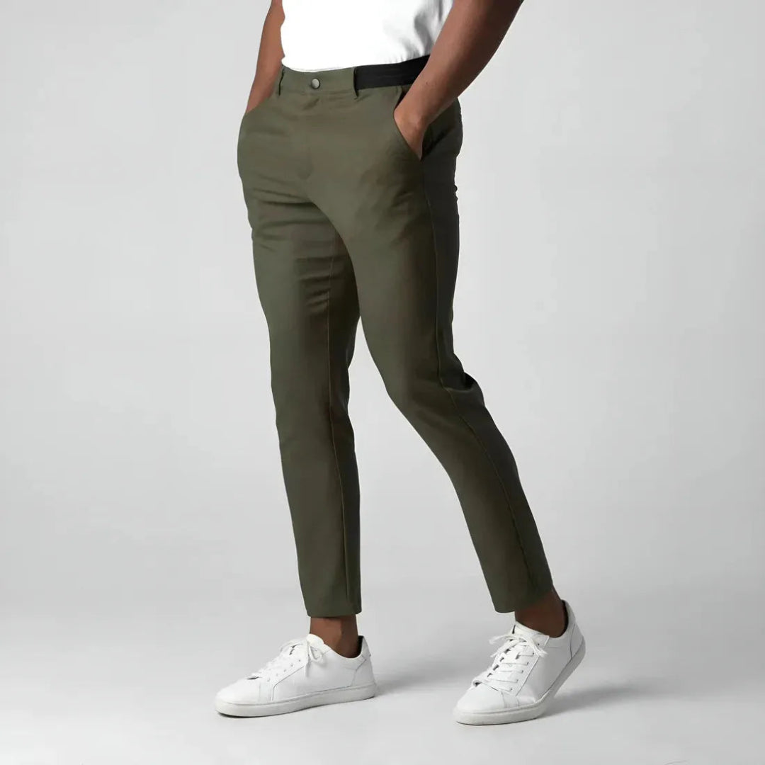 Atlas Slim-Fit Ankle-Length Pants