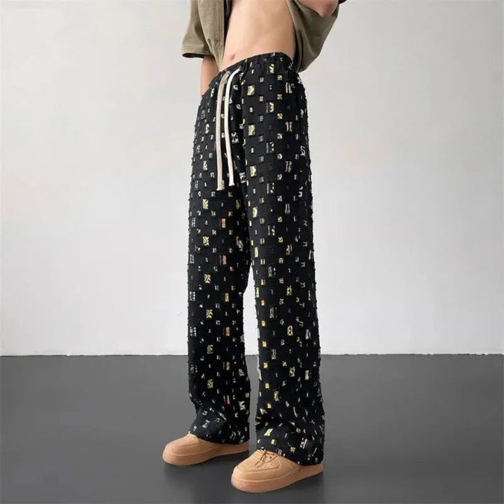 Axel Mosaic Patchwork Pants