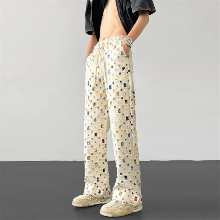 Axel Mosaic Patchwork Pants