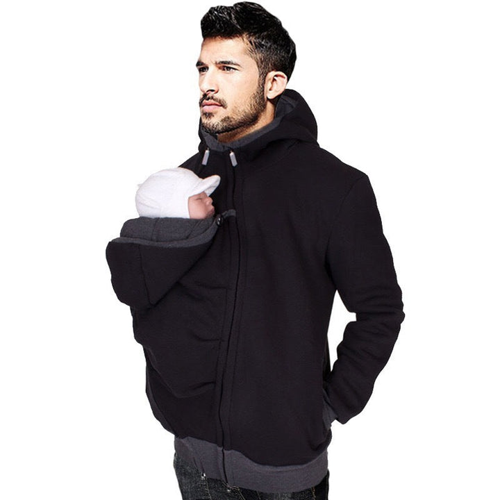 Baby Carrier Jacket for Dads | 3-in-1 Babywearing Coat with Removable Insert | The Lion Style 0
