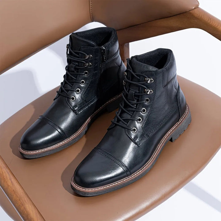 Baron Classic Leather Combat Boots