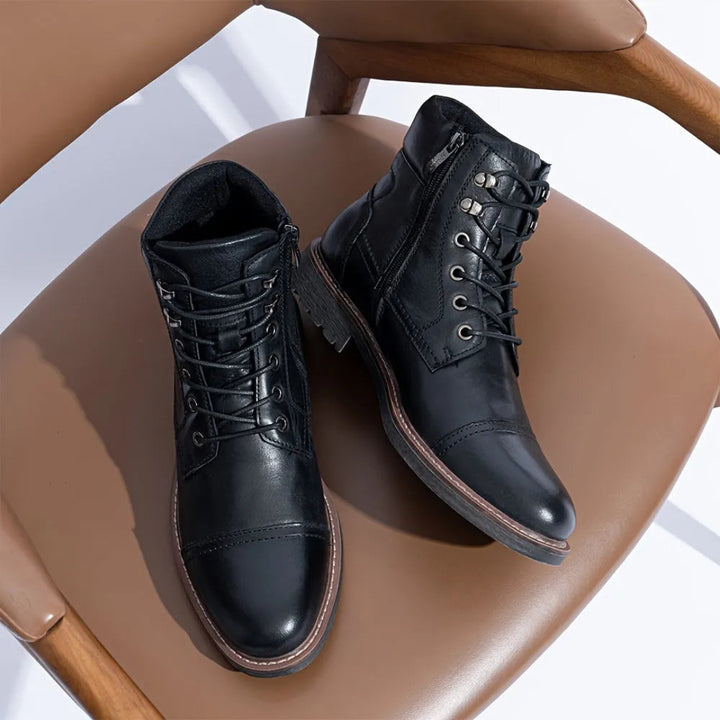 Baron Classic Leather Combat Boots