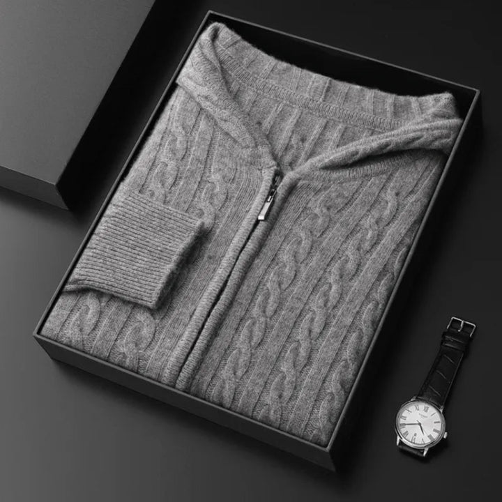 Bennett Cable Knit Hoodie