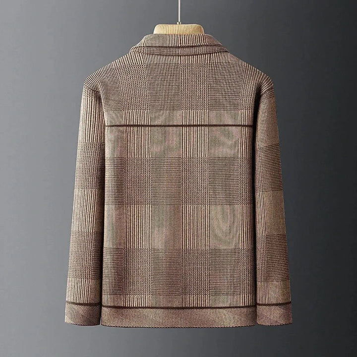 Bernard Heritage Checkered Overcoat