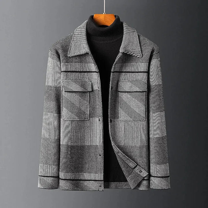 Bernard Heritage Checkered Overcoat