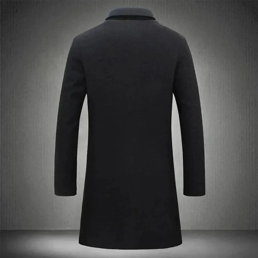 Brad Tailored Wool-Blend Overcoat