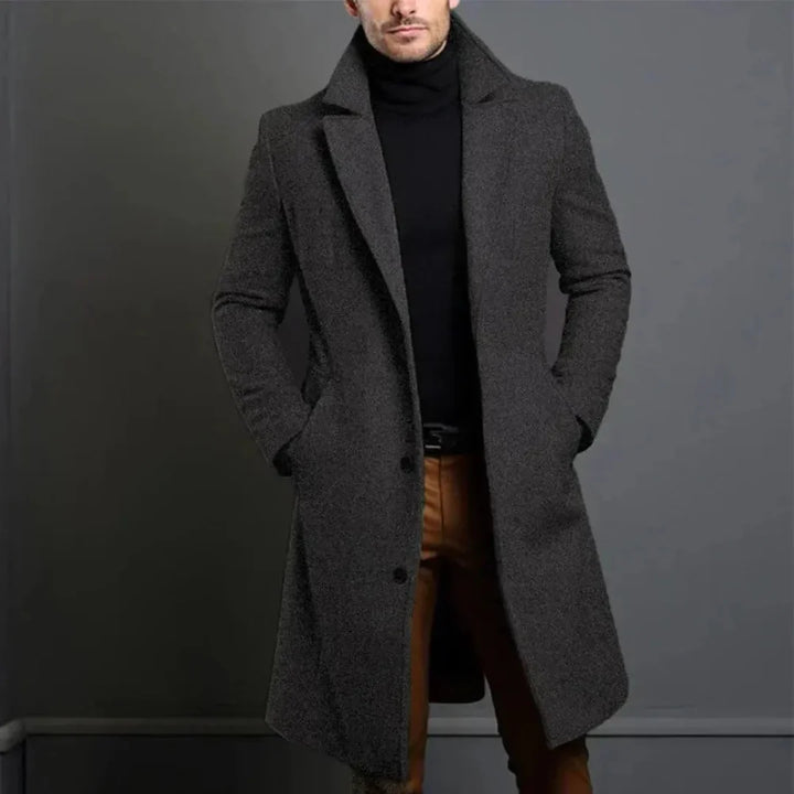 Brad Tailored Wool-Blend Overcoat
