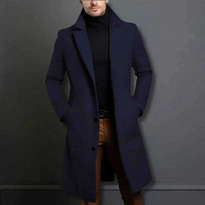 Brad Tailored Wool-Blend Overcoat