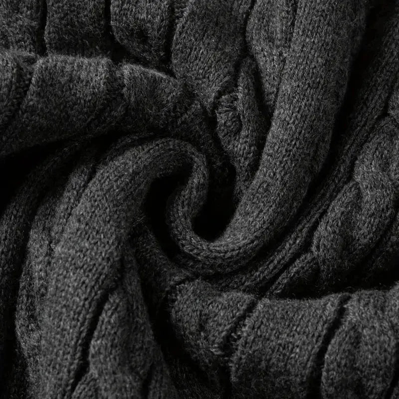 Orion Cable Knit Half-Zip Sweater