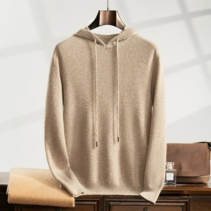 Charlie Premium Cashmere Hooded Sweater