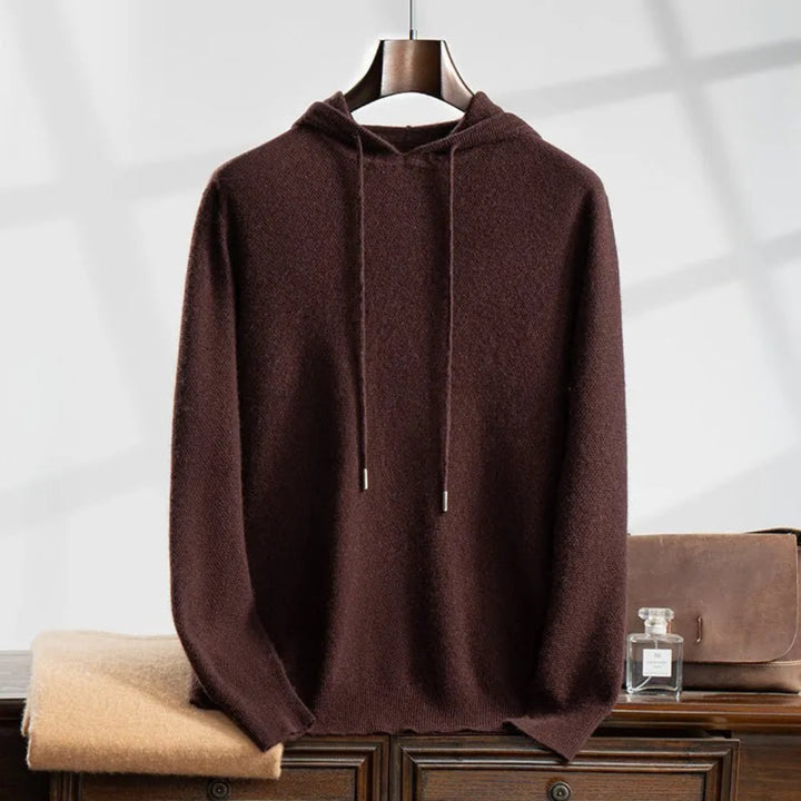 Charlie Premium Cashmere Hooded Sweater