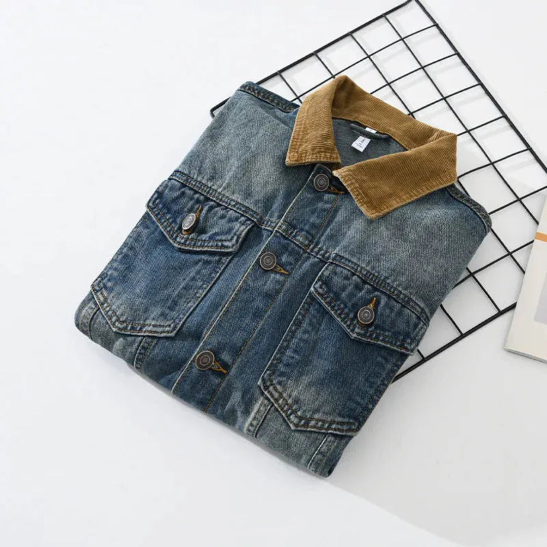 Chris Patchwork Denim Jacket
