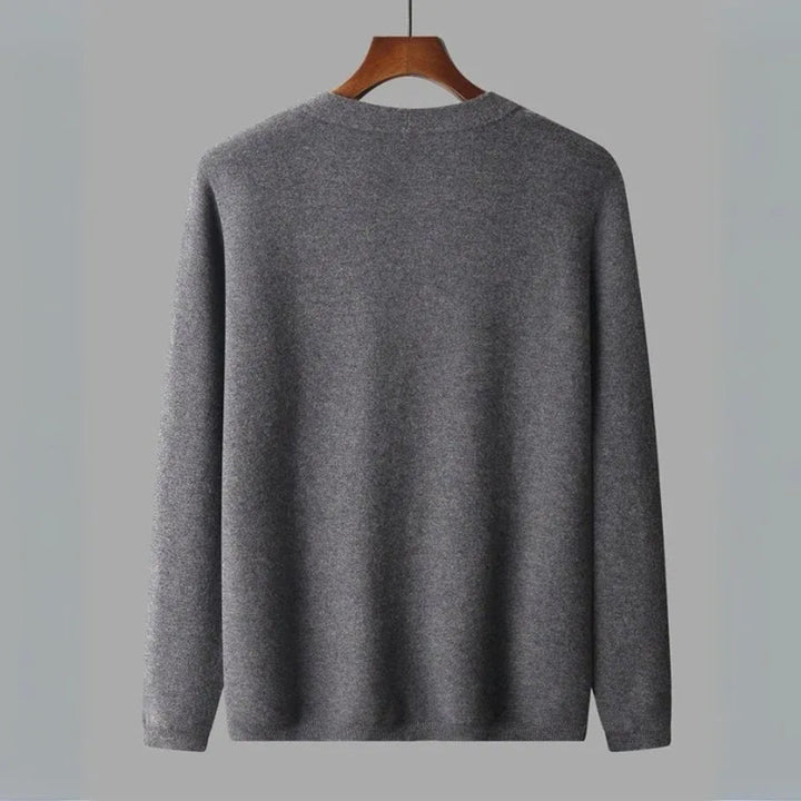 Chris V-Neck Wool Cardigan