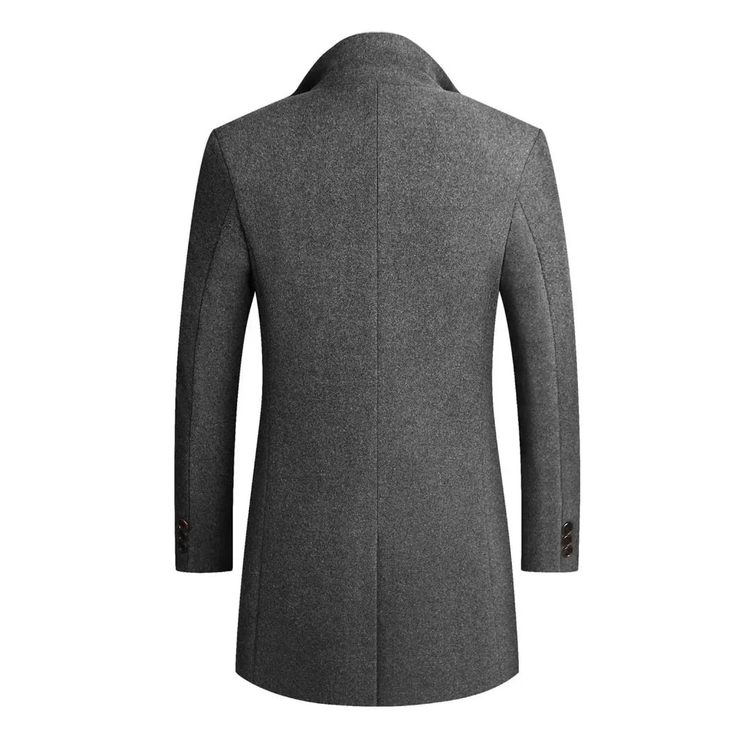 Chuck Tailored Wool Overcoat