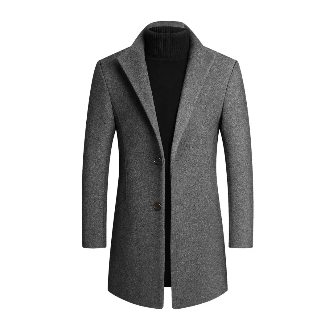 Chuck Tailored Wool Overcoat