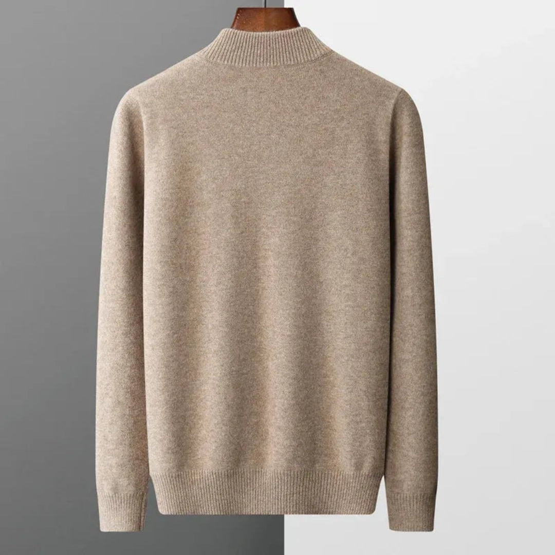 Connor Half-Zip Cashmere Sweater