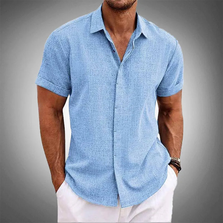 Damien Classic Summer Linen Shirt