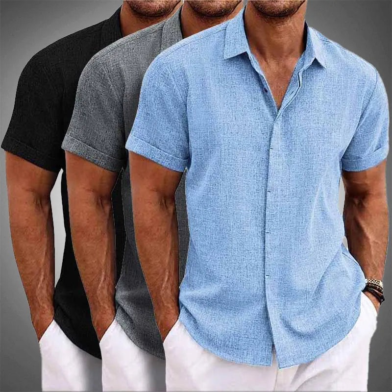 Damien Classic Summer Linen Shirt