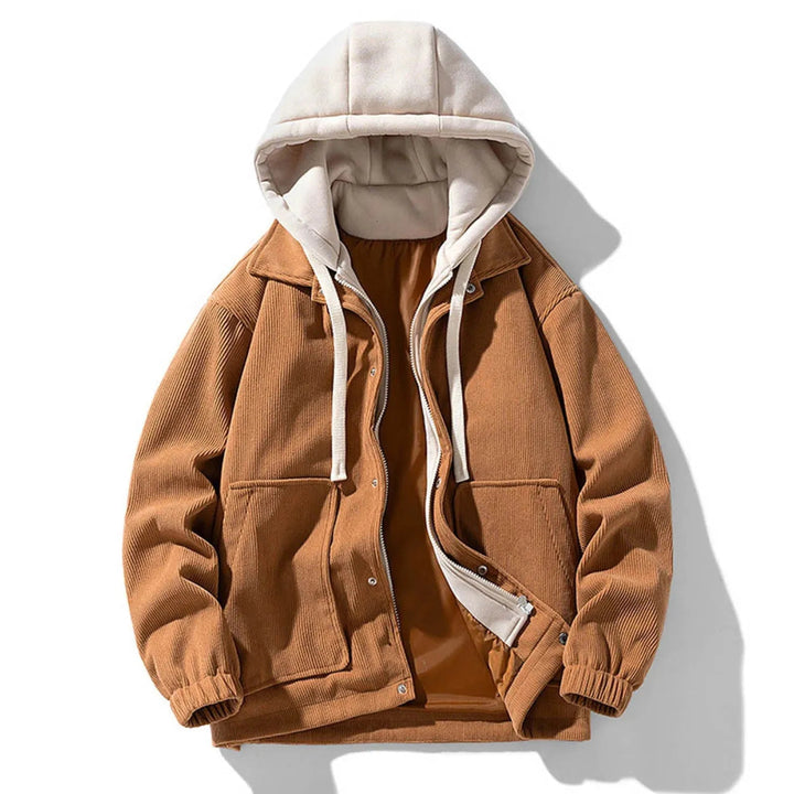 David Corduroy Hoodie Jacket